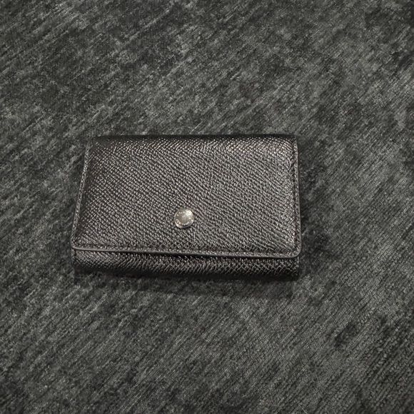 Coach Black Leather Key Holder - Picture 2 of 4